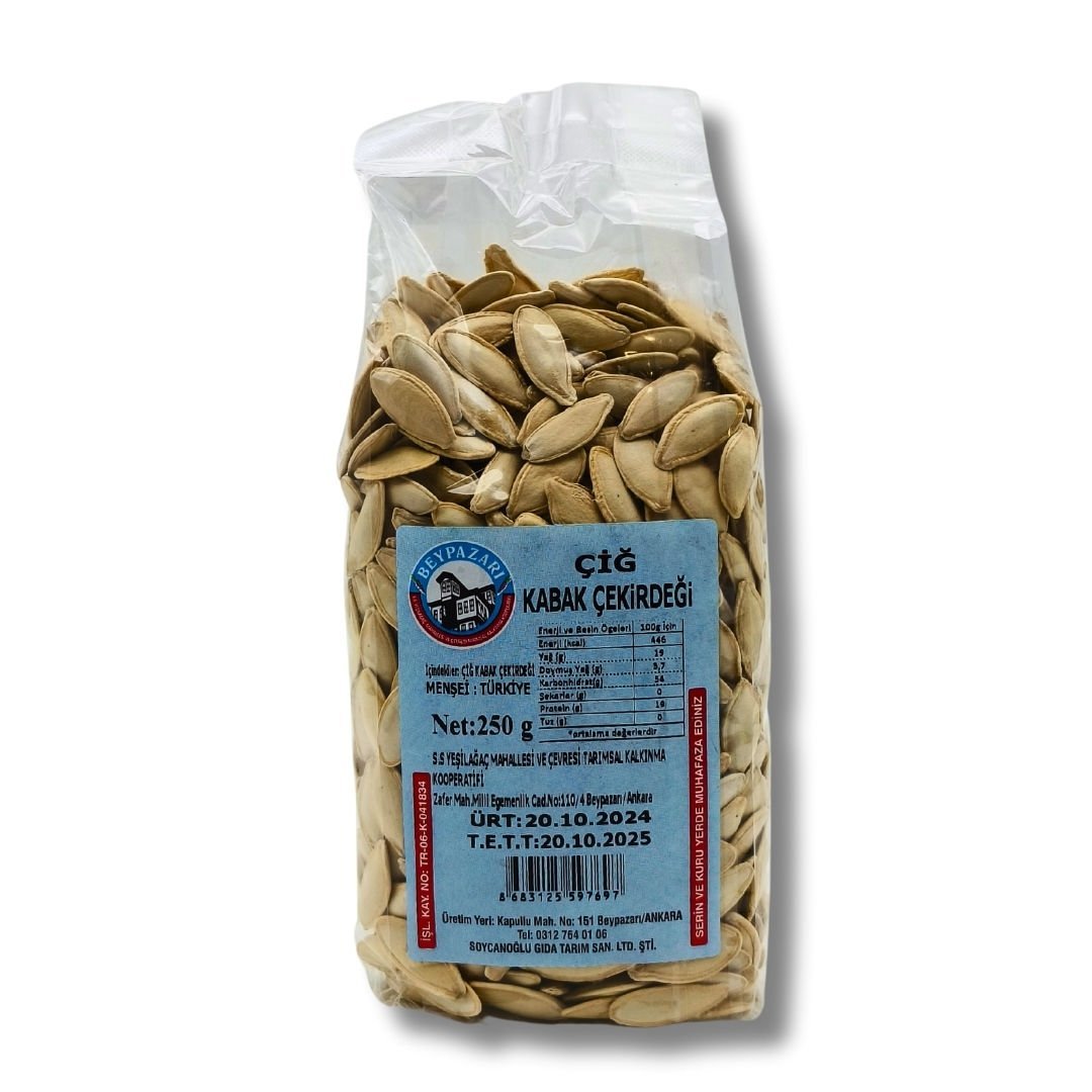 YEŞİLAĞAÇ KOOP. ÇİĞ KABAK ÇEKİRDEĞİ (250GR)