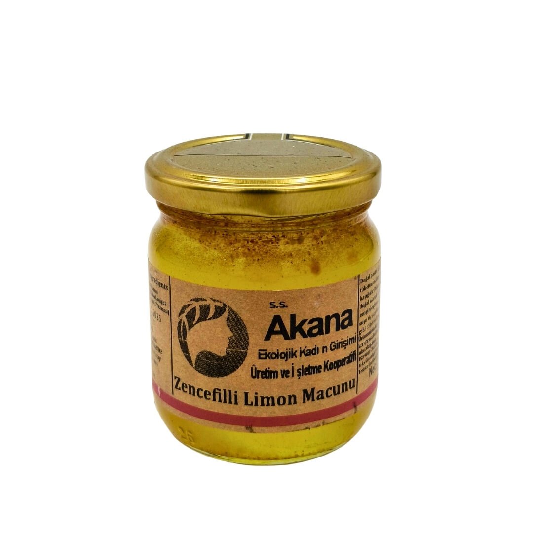 AKANA KOOP. ZENCEFİLLİ LİMON MACUNU 230 GR