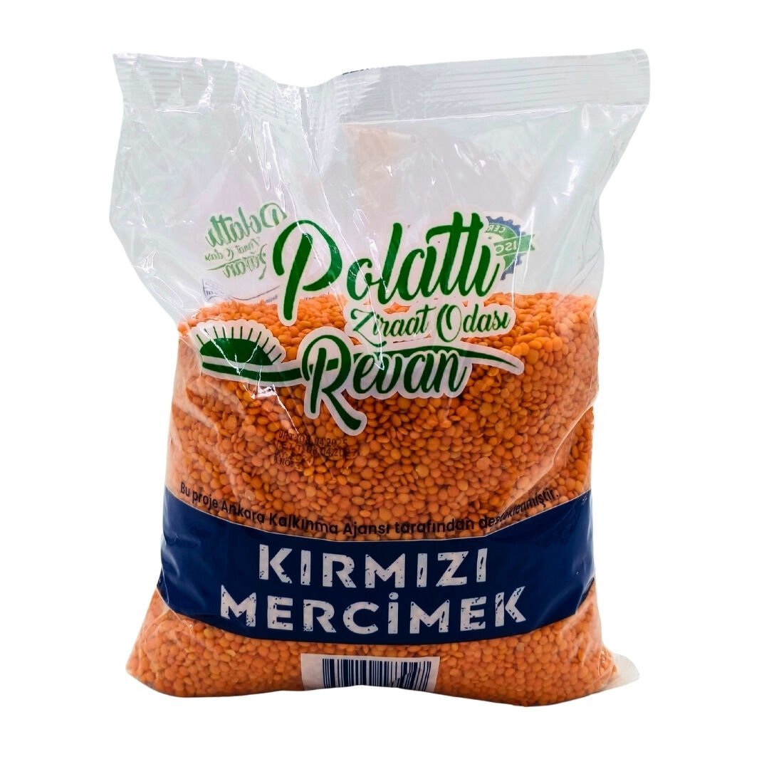 POLATLI ZİRAAT ODASI KIRMIZI MERCİMEK 2000 GR