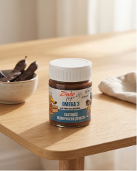 ZİNDE KOOP. GLUTENSİZ OMEGA 3 KEÇİBOYNUZU ÇİKOLATA 300 GR