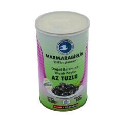 MARMARA BİRLİK  AZ TUZLU 291-320 SİYAH ZEYTİN 800 GR