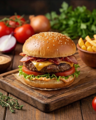 6'LI JUMBO HAMBURGER EKMEĞİ 110 GR (6X110)