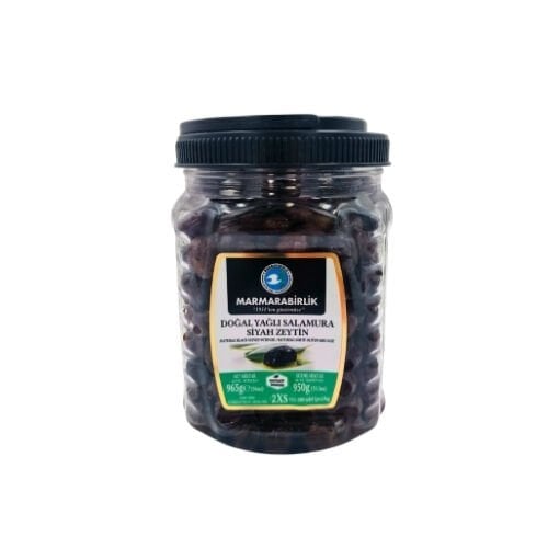 MARMARABİRLİK SİYAH XZEYTİN (351-380) 950 GR