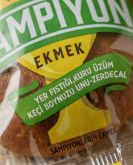ŞAMPİYON EKMEK YER FISTIKLI 50 GR