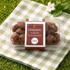 GLUTENSİZ KAKAOLU TATLI KURABİYE 250 GR