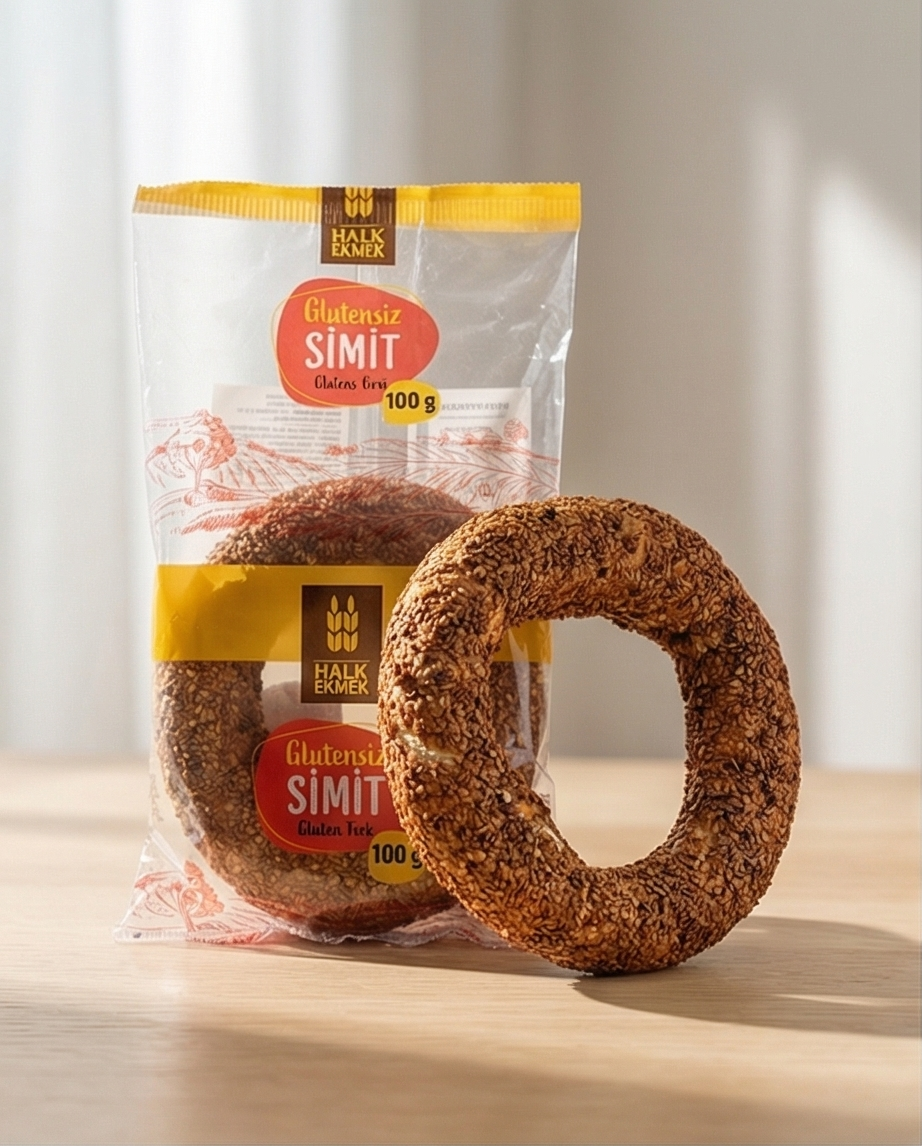 GLUTENSİZ SİMİT 100 GR