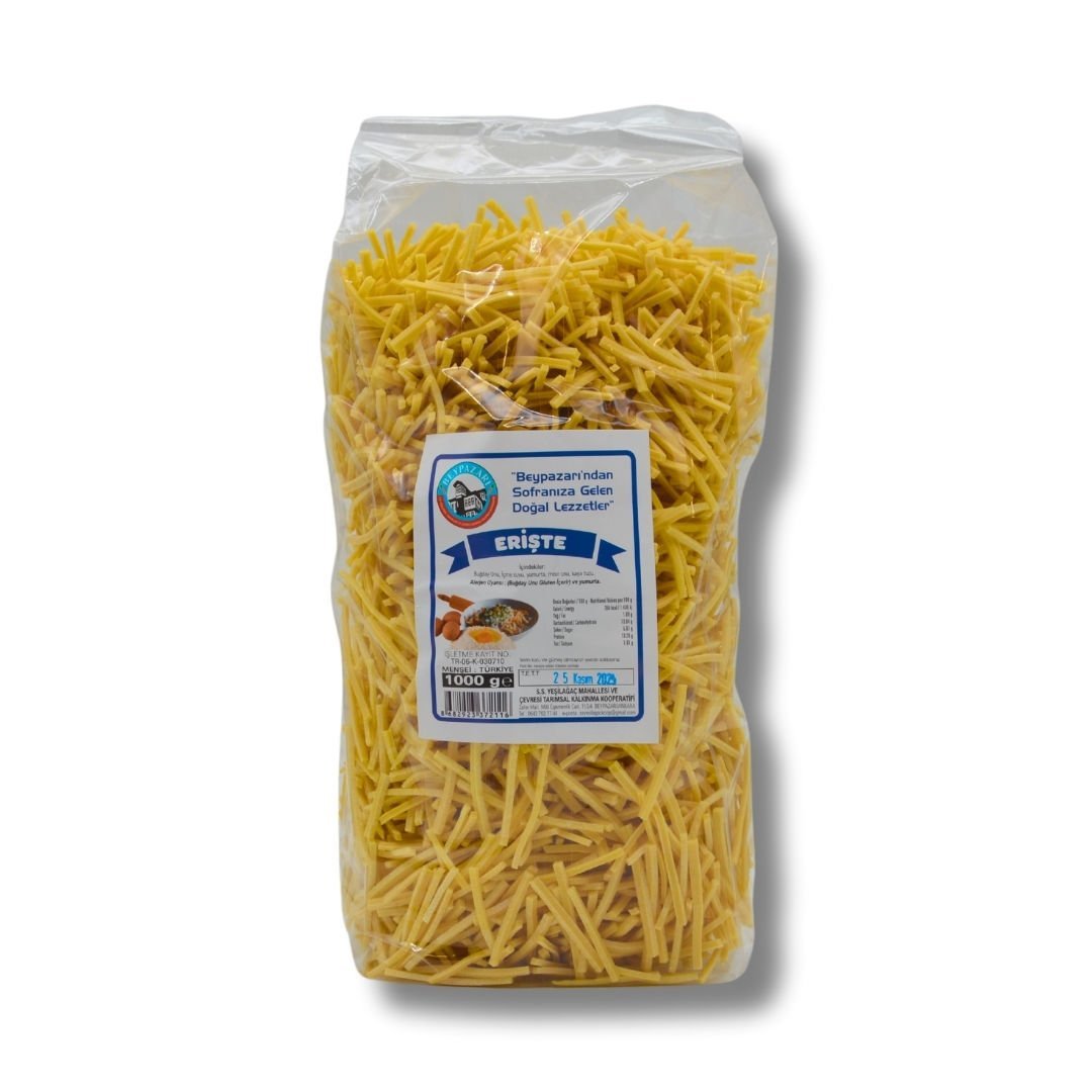 YEŞİL AĞAÇ SADE ERİŞTE 1000 GR