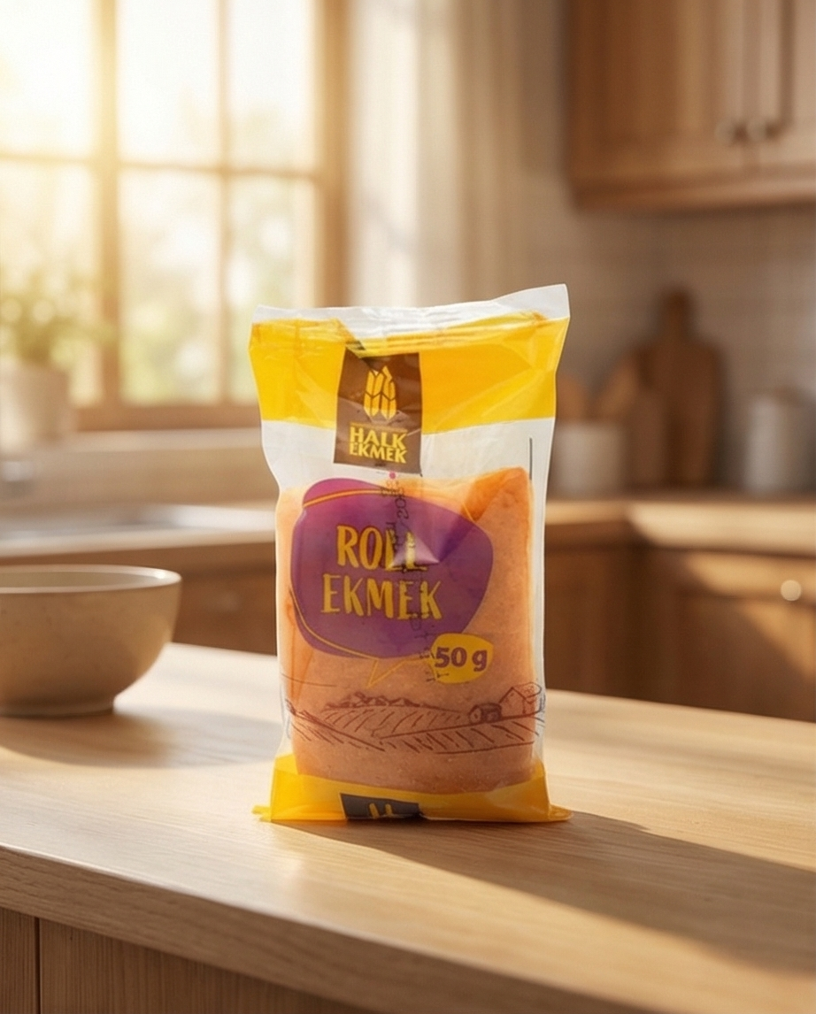 ROLL NORMAL EKMEK 50 GR