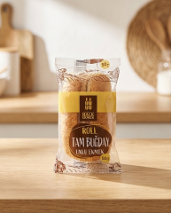 ROLL TAM BUĞDAY UNLU EKMEK 50 Gr