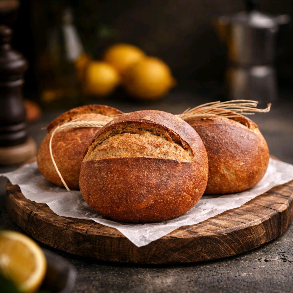 EKŞİ MAYALI TAM BUĞDAY UNLU KÖY EKMEĞİ (400G)