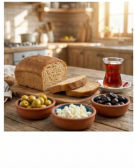 EKŞİ MAYALI SİYEZ UNLU EKMEK (400G)