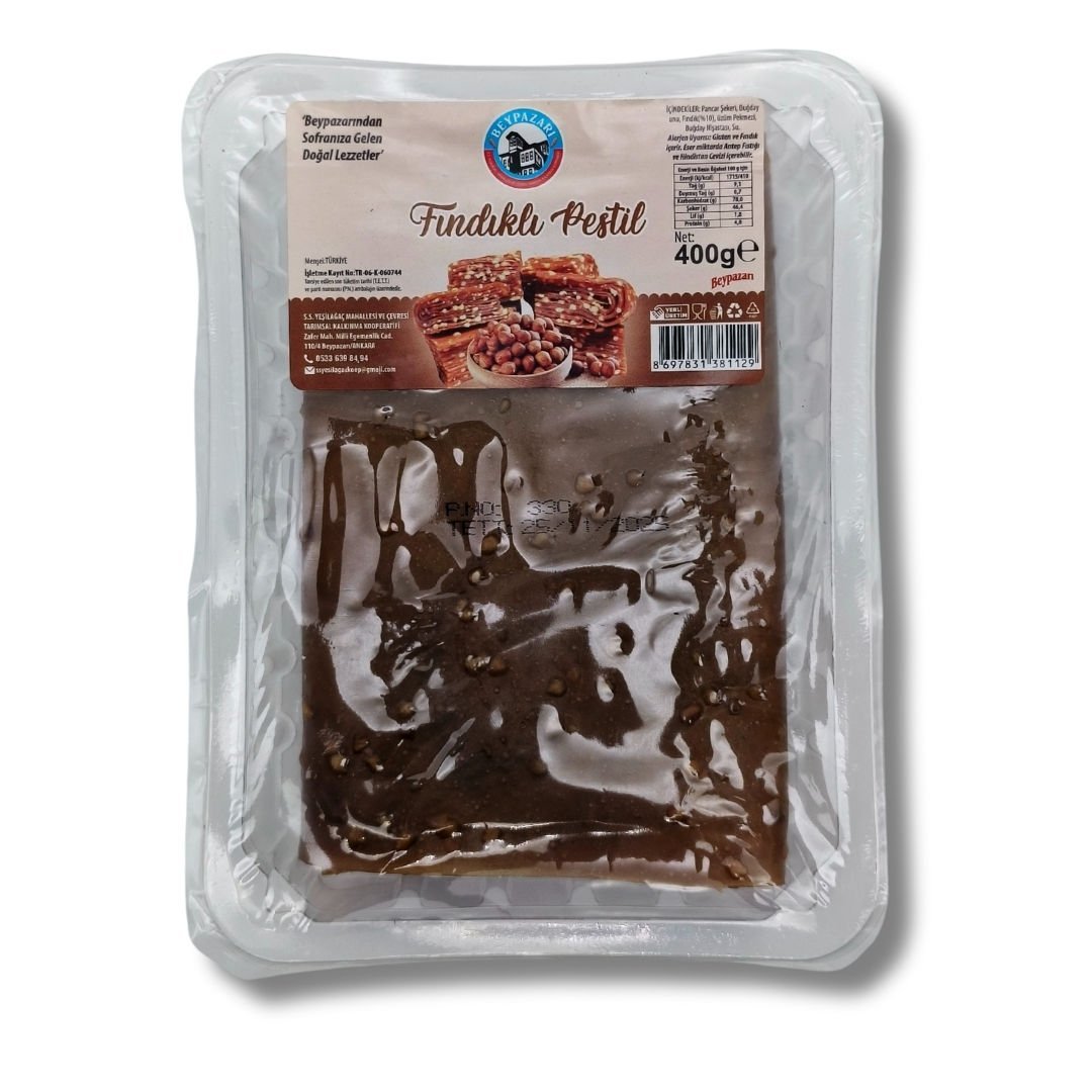 YEŞİLAĞAÇ KOOP. FINDIKLI PESTİL 400 GR