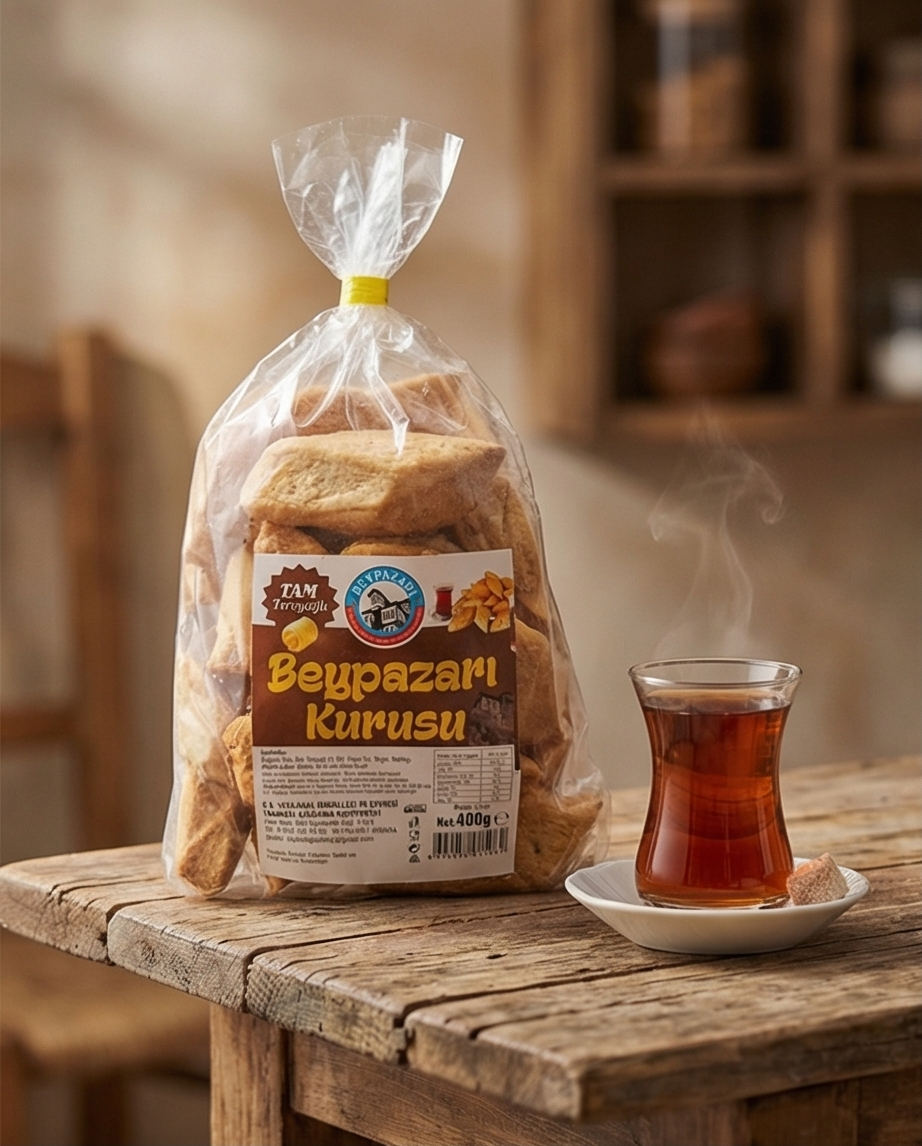 YEŞİLAĞAÇ KOOP. TAM TEREYAĞLI BEYPAZARI KURUSU 400 GR