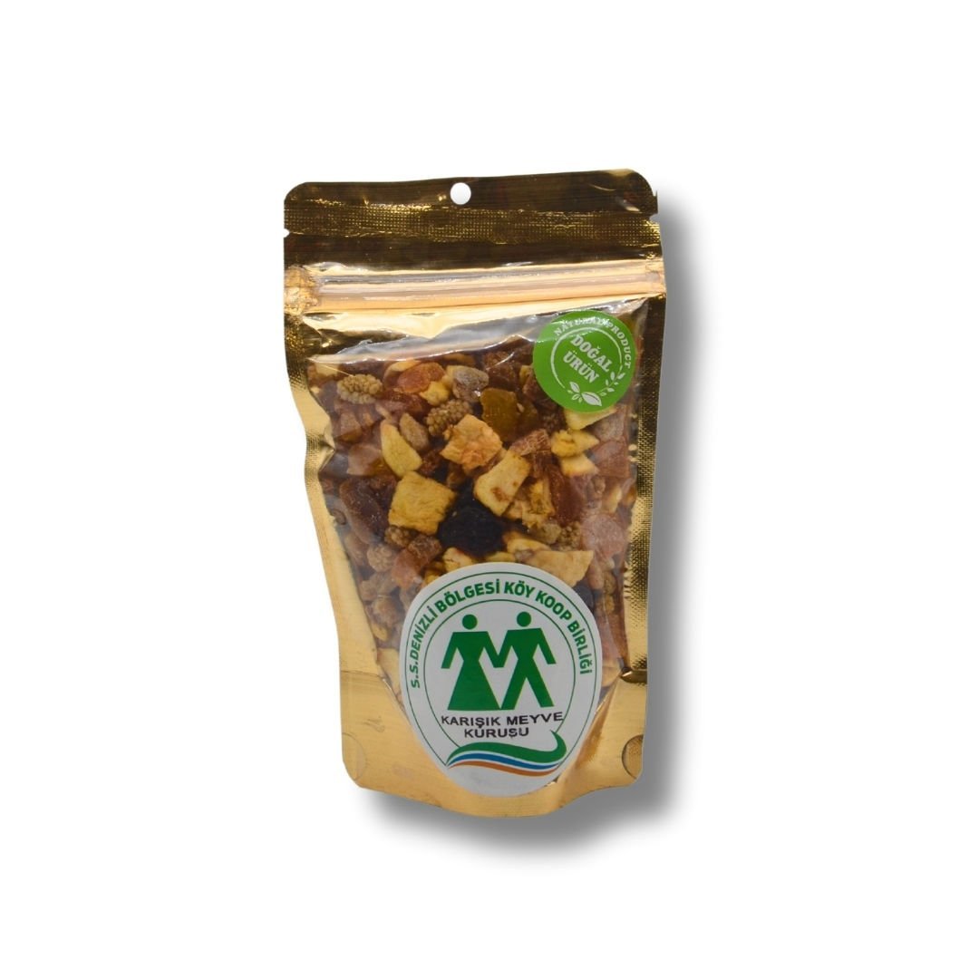DENIZLI KOOP. KARIŞIK MEYVE KURUSU (DOĞAL ÜRÜN) 150GR