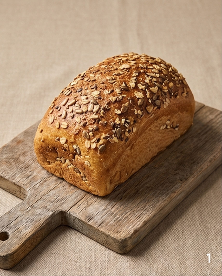 EKŞİ MAYALI KARIŞIK TAHIL UNLU EKMEK (400 G)