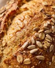 EKŞİ MAYALI KARIŞIK TAHIL UNLU EKMEK (400 G)