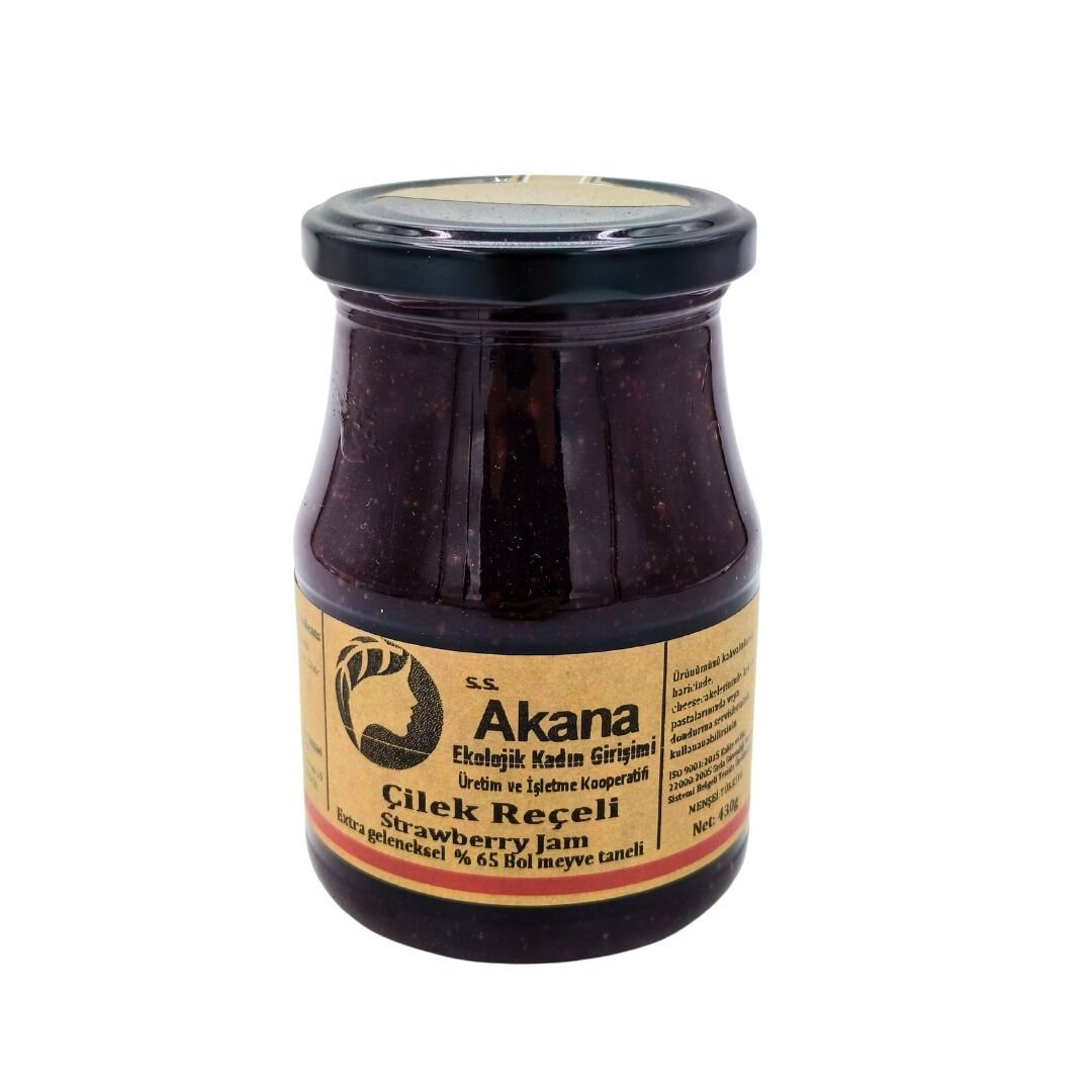 AKANA KOOP. ÇİLEK REÇELİ  430 GR