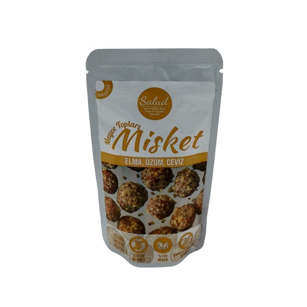 YAŞAMYOLU KOOP. ELMALI-ÜZÜMLÜ-CEVİZLİ MEYVE TOPU 40 GR