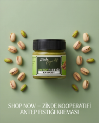 ZİNDE KOOP. GLUTENSİZ ANTEP FISTIĞI KREMASI 200 GR