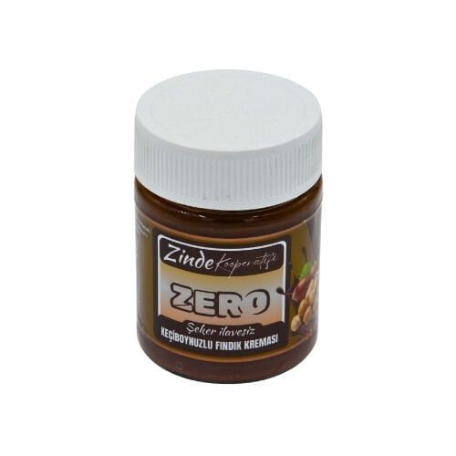 ZİNDE KOOP. ZERO ŞEKERSİZ KEÇİBOYNUZLU FINDIK KREMA 300 GR