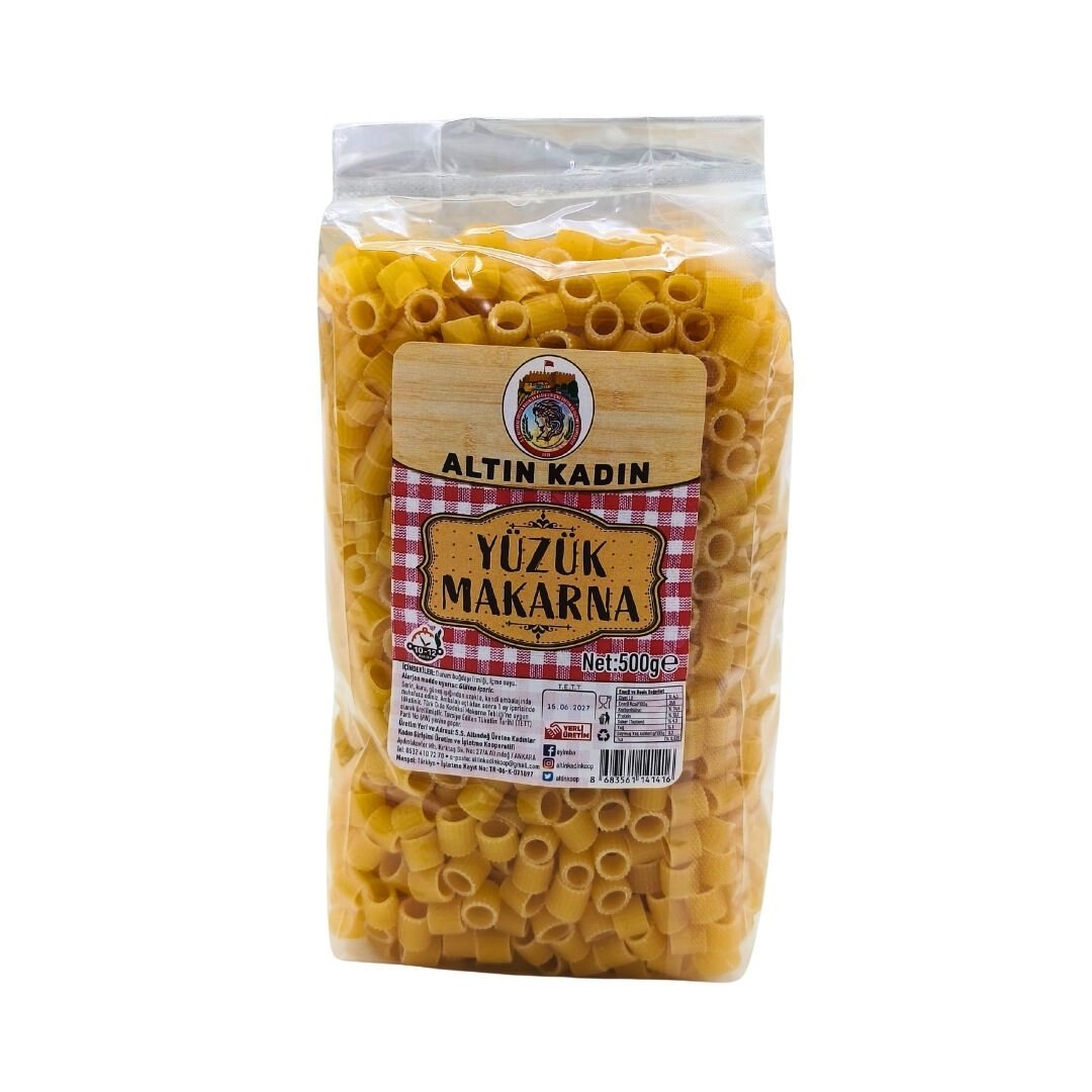 ALTINKADIN KOOP. YÜZÜK MAKARNA 500 GR