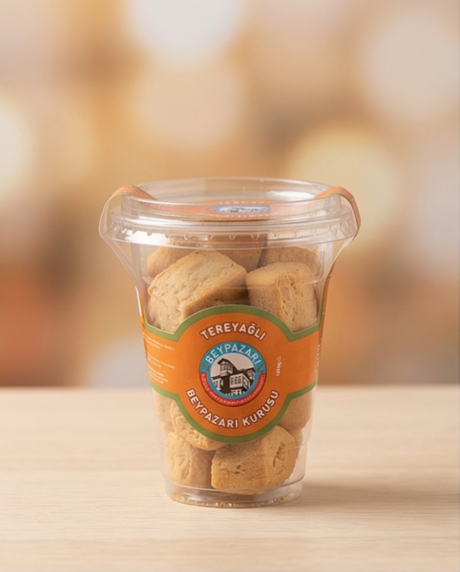 YEŞİLAĞAÇ KOOP. (BARDAKTA) TEREYAĞLI BEYPAZARI KURUSU  100 GR