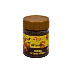 ZİNDE KOOP. GLUTENSİZ KEÇİBOYNUZLU - PORTAKALLI ÇİKOLATA 300 GR